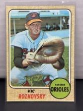 Vic Roznovsky 1968 Topps #428