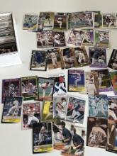Small Box Full of MLB few NFL Sports Cards - Great lot to search!