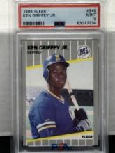 Ken Griffey Jr. 1989 Fleer Rookie RC PSA 9 MINT #548