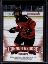 Connor Bedard 2023-24 Upper Deck Connor Bedard Collection Rookie RC #1