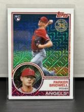 Parker Bridwell 2018 Topps Chrome Silver Pack 1983 Design Mojo Refractor Rookie RC #50