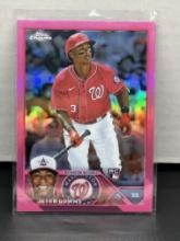 Jeter Downs 2023 Topps Chrome Pink Refractor Rookie RC #56