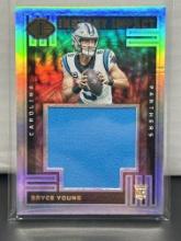 Bryce Young 2023 Panini Illusions Instant Impact Jumbo Patch Rookie RC #II-BYG