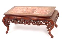 Lovely Chinese Marble Top Foot Rest