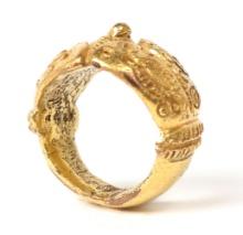 Asante Royal Chief's Gold Ring (10k Gold, 18grams)