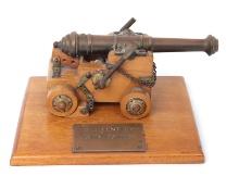 Desk Model Naval Cannon