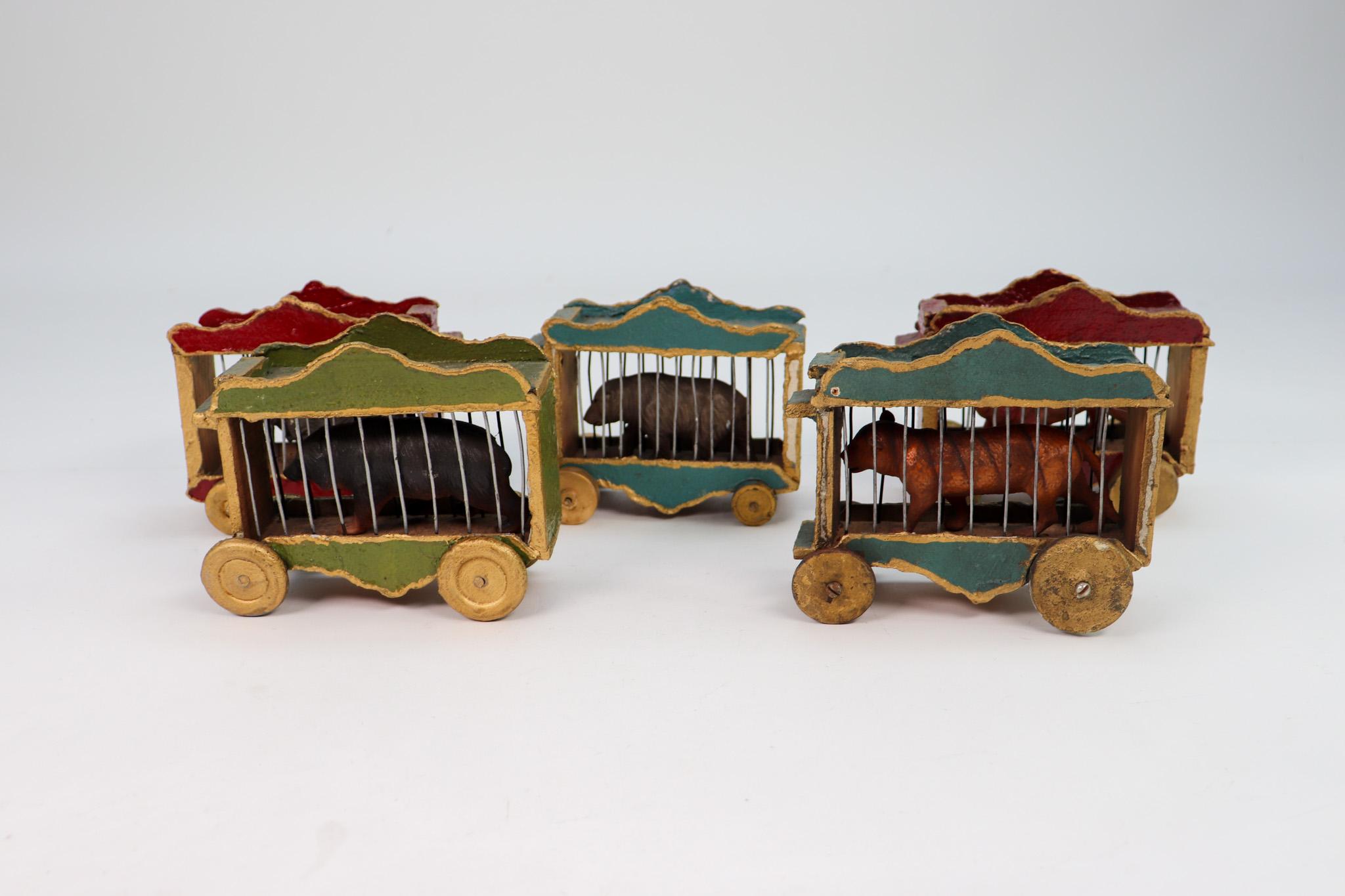 Antique Circus Cars