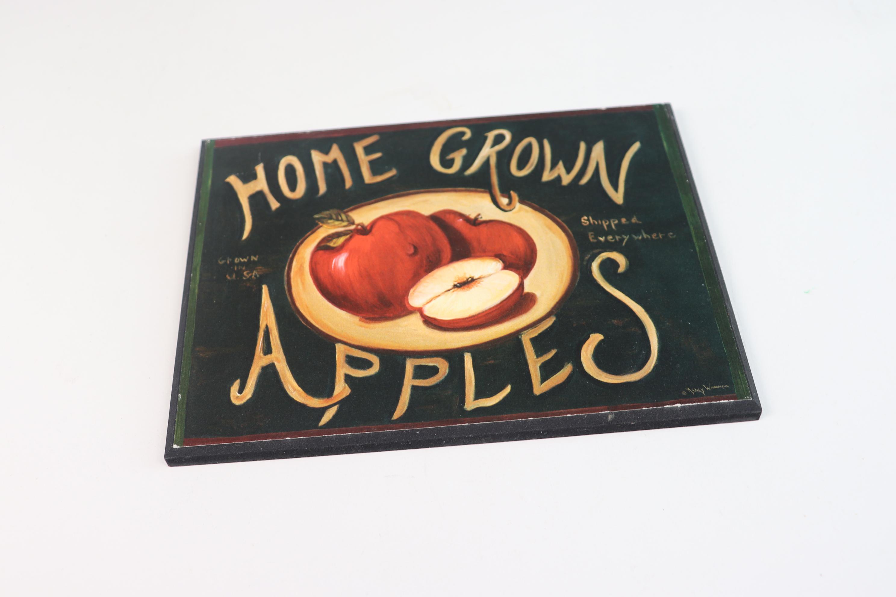 Apple Themed Painting and More