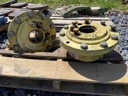 (2) John Deere 10 lug Wheel Hubs