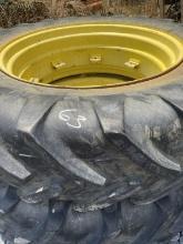 (2) Michelin 16.9/R38 Tires