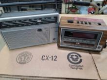 2 Antique Radios