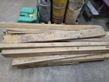 Pallet of Rough Cut Cedar