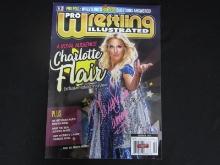 Charlotte Flair Signed Magazine RCA COA