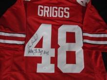 Anthony Griggs Signed Jersey JSA COA