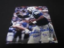 John Mackey Signed 8x10 Photo FSG COA