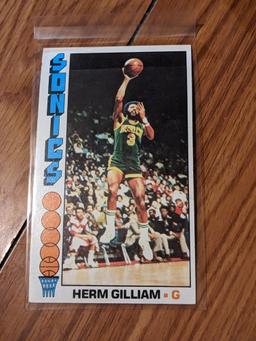 Her Gilliam 1976 Topps jumbo card