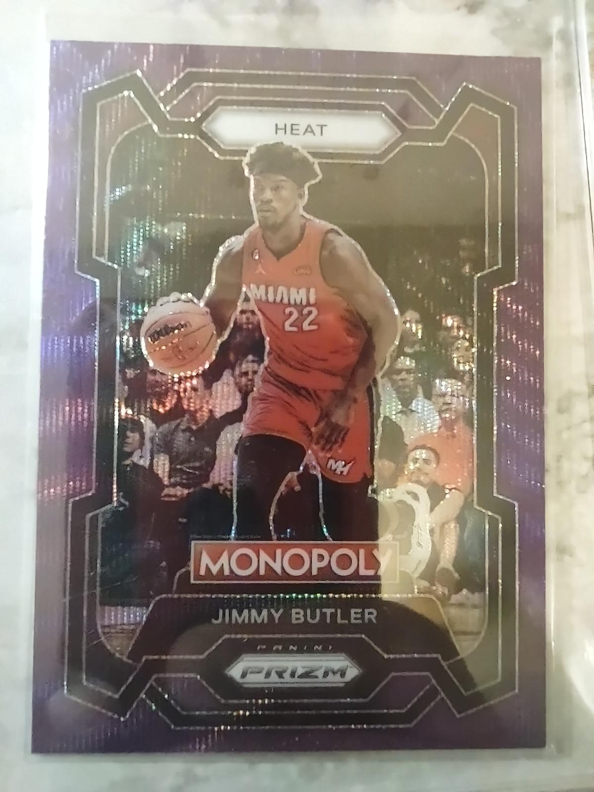 2023 Prizm Monopoly Purple Wave Jimmy Butler # 46