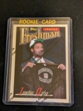 1996 Topps Finest Freshman Rookie Card # 308 Jonathan Ogden