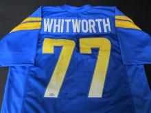 Whitworth Signed Jersey Heritage COA