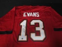 Mike Evans Signed Jersey COA Pros