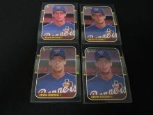 Lot of 4 Kevin Brown Donruss Trading Cards