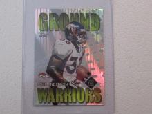2001 TOPPS MIKE ANDERSON GROUND WARRIORS