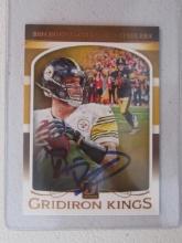 BEN ROETHLISBERGER SIGNED SPORTS CARD WITH COA