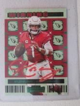 KYLER MURRAY SIGNED SPORTS CARD WITH COA