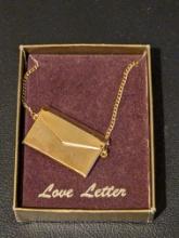 Vintage Elvis Presley "love letter" necklace See pictures/elvis presley souvenir