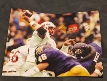 Ryan Leaf autographed 11x14 photo with JSA COA