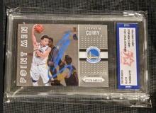2015 Panini Prizm Stephen Curry autographed card Authenticated by Fivestar Grading