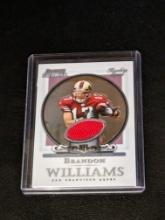 2006 Bowman Sterling Relics Game Used Jersey Brandon Williams #BS-BW Rookie RC