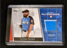 2017 Topps Update All-Star Stitches patch Michael Fulmer #ASR-MF