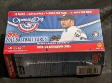 2012 Topps Opening Day MLB Baseball Blaster Box NEW SEALED/trout rookie possible