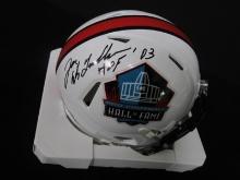 JOE DELAMIELLEURE SIGNED BILLS MINI HELMET COA