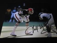 BROWNS FELIX WRIGHT SIGNED 8X10 PHOTO COA