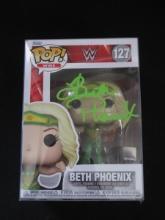 AUTHENTIC BETH PHOENIX SIGNED FUNKO WWE COA