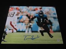 TRAVIS ETIENNE JR SIGNED 8X10 PHOTO JAGUARS