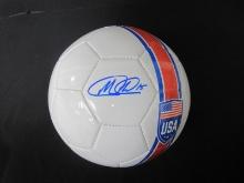 Megan Rapinoe Signed Soccer Ball Heritage COA