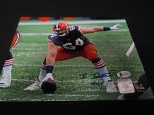JC TRETTER SIGNED 8X10 PHOTO BROWNS BAS