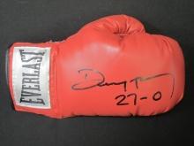 Devin Haney Signed Boxing Glove FSG COA