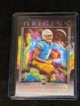2023 Panini Origins Quentin Johnston RC Rookie #110 LA Chargers