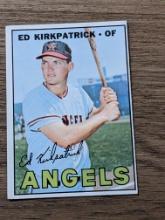 Vintage 1967 Topps #293 Ed Kirkpatrick California Angels Vintage Baseball Card