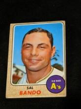 1968 Topps Baseball #146 Sal Bando