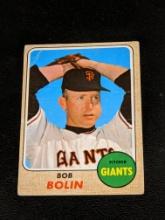 1968 Topps Baseball #169 Bob Bolin