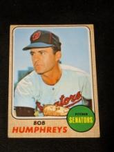 1968 Topps Baseball #268 Bob Humphreys