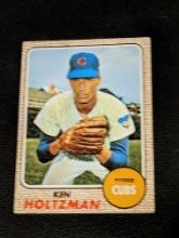 1968 TOPPS KEN HOLTZMAN #60 Topps Vintage Baseball Card