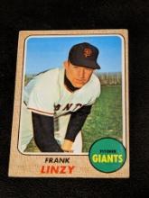 Vintage 1968 Topps Baseball #147 Frank Linzy