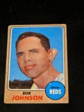 1968 Topps Baseball #338 Bob Johnson