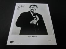 Jim Ross Signed 8x10 Photo JSA Witnessed
